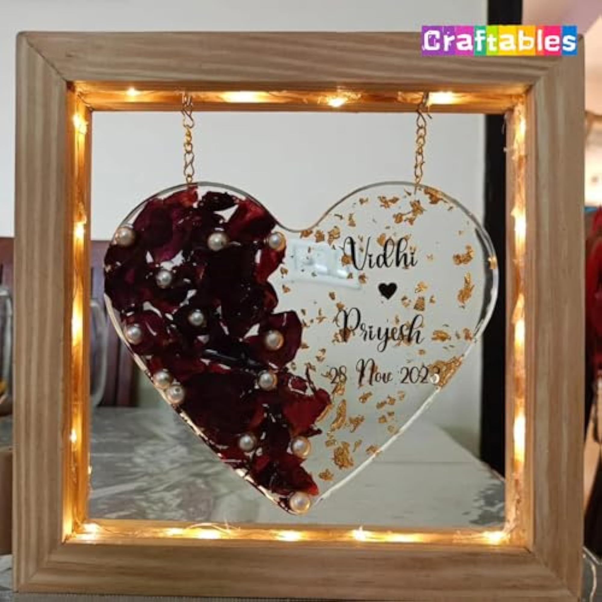 Heart Shape Silicone Mould for DIY Coasters & Decor